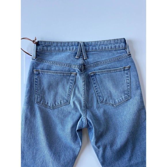 NWT SLVRLAKE Lou Lou Mid Rise Crop Jeans In Country Roads Size 26 - Picture 6 of 8